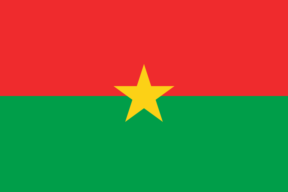 Drapeau Burkina Faso